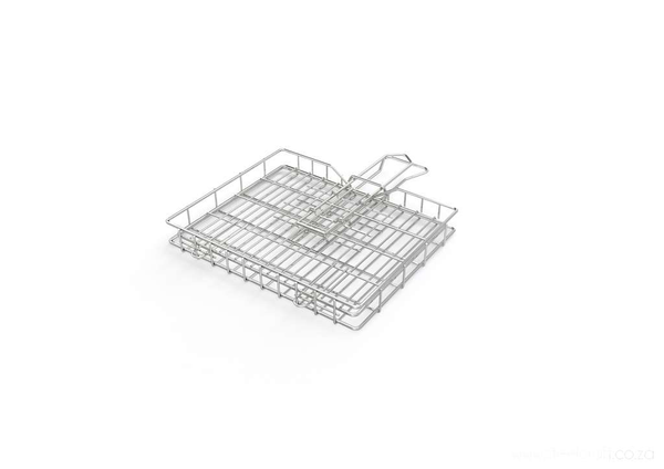 Braai Grid - Mini Adjustable Depth With Slide Away Handles - Steelcraft