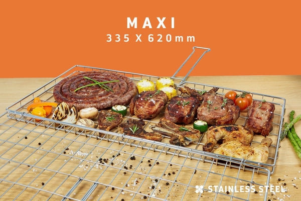 Braai Grid - Maxi Hinge Lid - Steelcraft