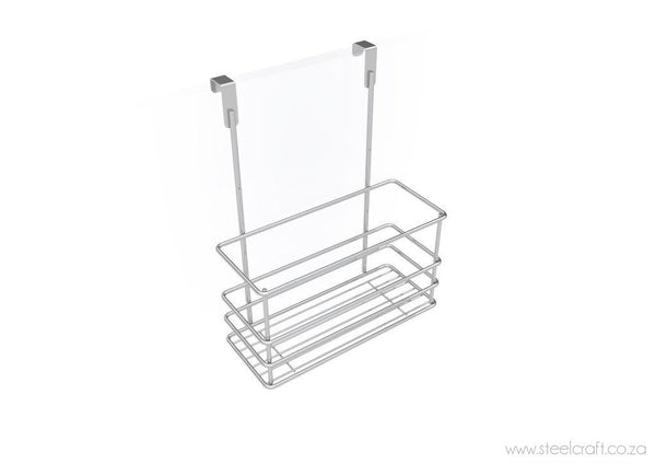 Hook Over Cupboard Door Bottle Basket - Steelcraft