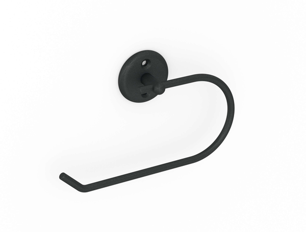 Classic Toilet roll holder Matt Black - Steelcraft